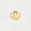 Hot Bowery Gemstone Ring Rings