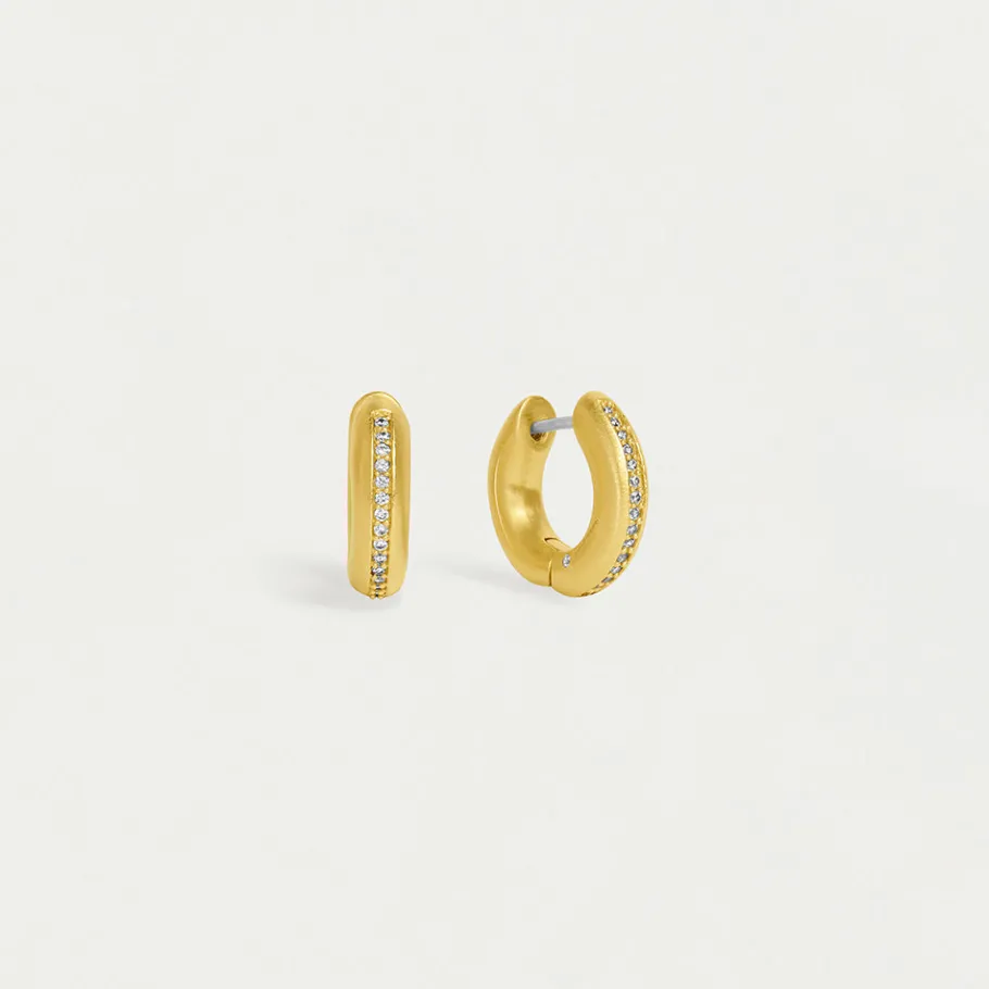 Online Colette Pavé Huggies Earrings
