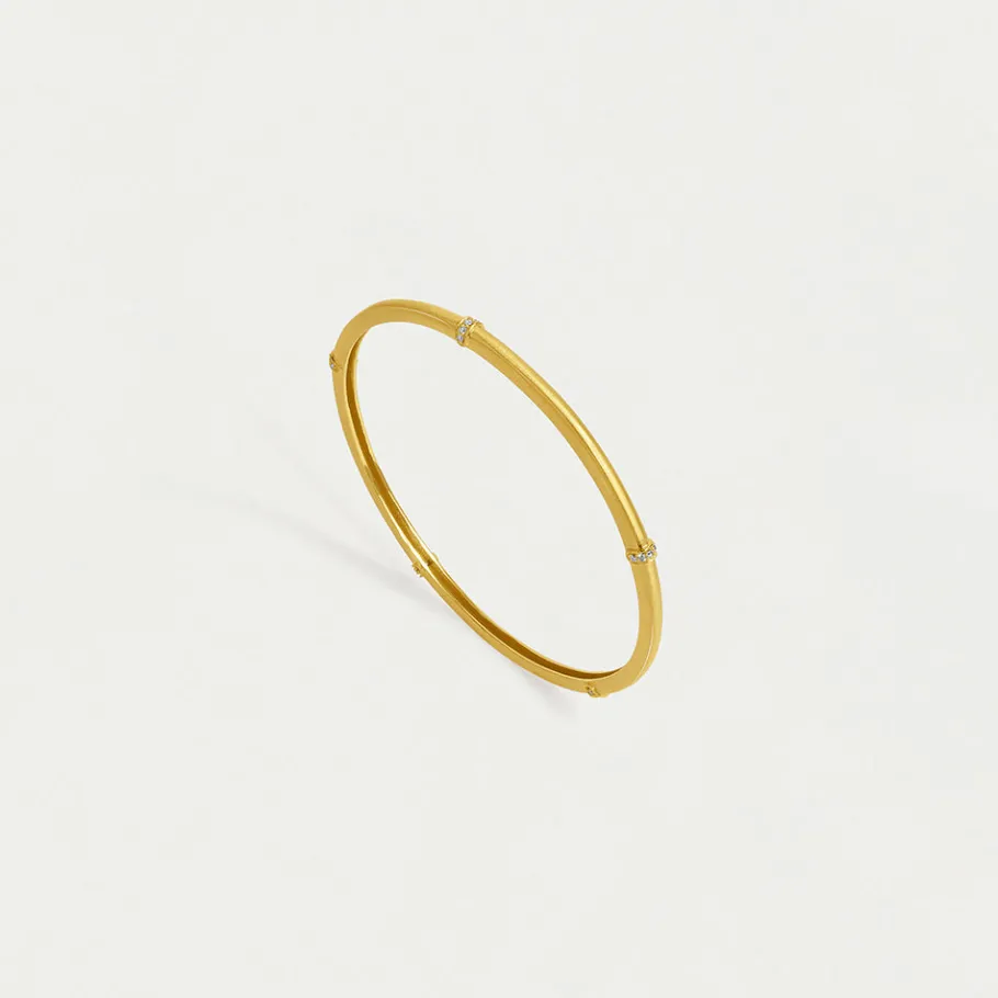 Hot Colette Pavé Station Bangle Bracelet Bracelets