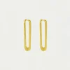 Outlet Crosby Drop Hoops Statement Earrings | Hoops