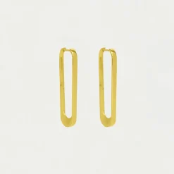 Outlet Crosby Drop Hoops Statement Earrings | Hoops