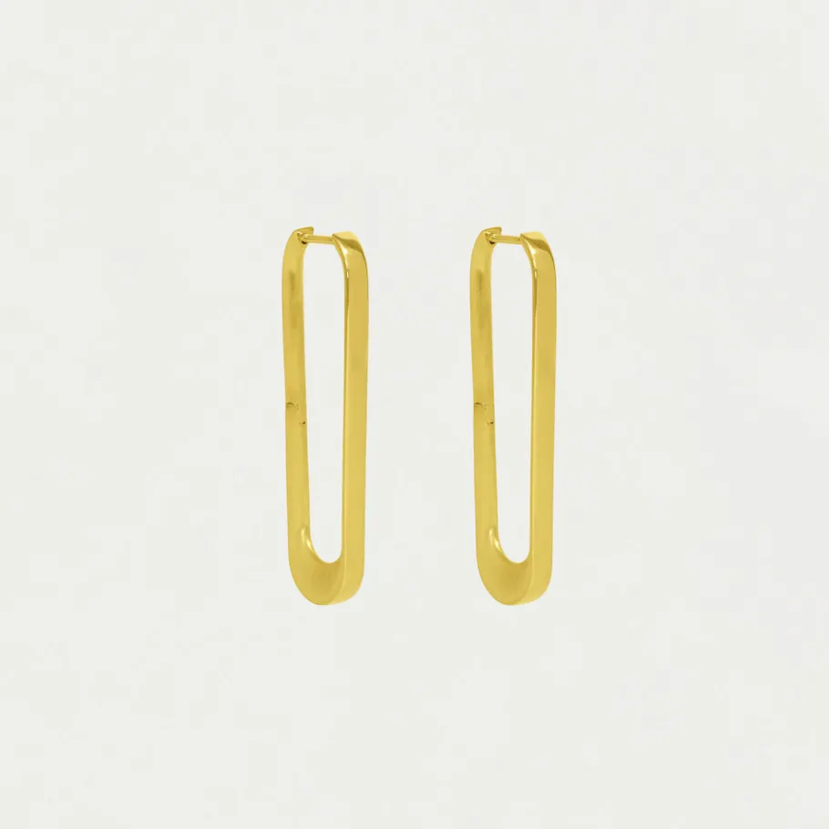 Outlet Crosby Drop Hoops Statement Earrings | Hoops