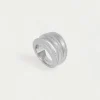 Sale Dauphine Pavé Stacking Ring Statement Rings | Rings