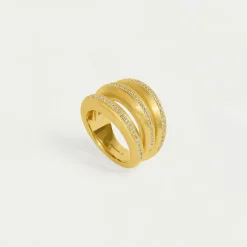 Sale Dauphine Pavé Stacking Ring Statement Rings | Rings