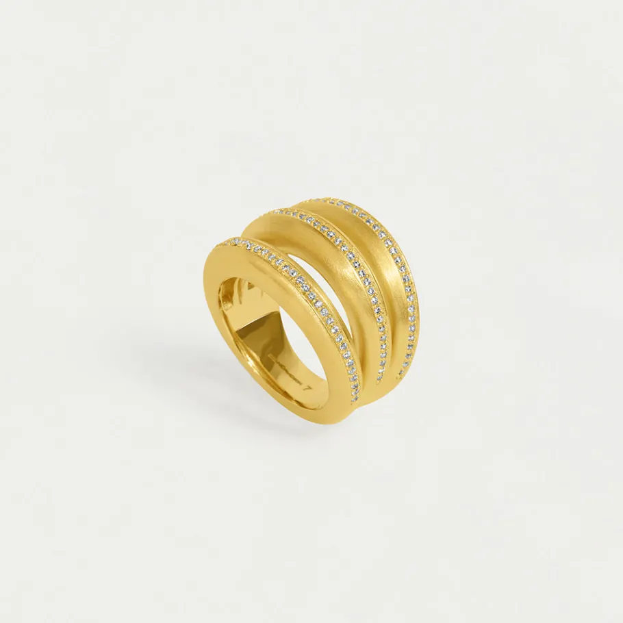 Sale Dauphine Pavé Stacking Ring Statement Rings | Rings