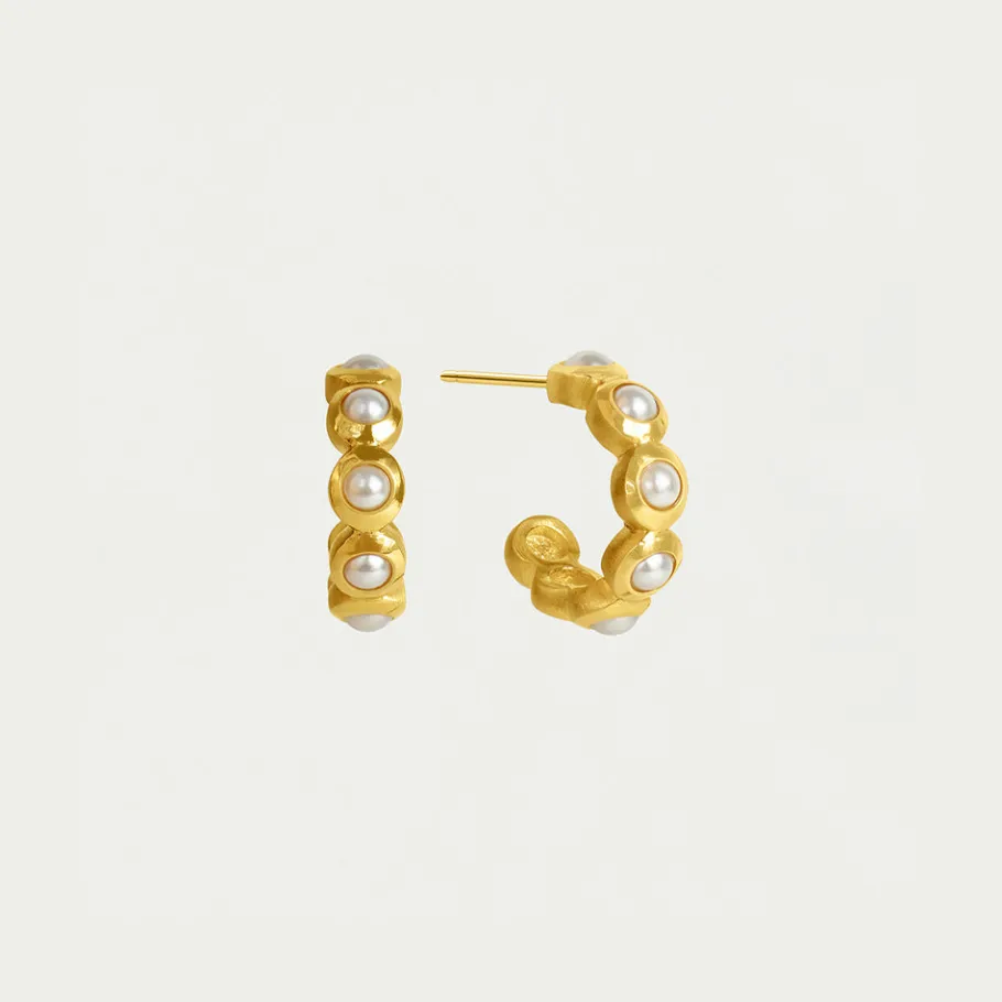 New Eternity Huggie Hoops Hoops | Earrings