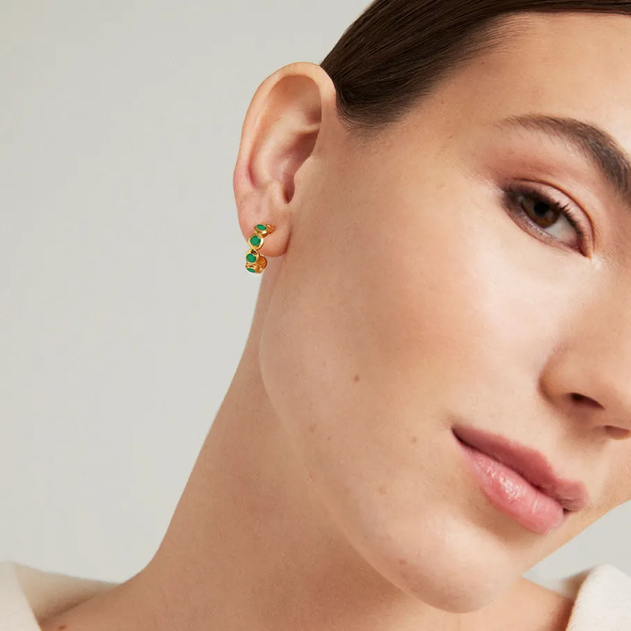 Clearance Eternity Huggie Hoops Hoops | Earrings