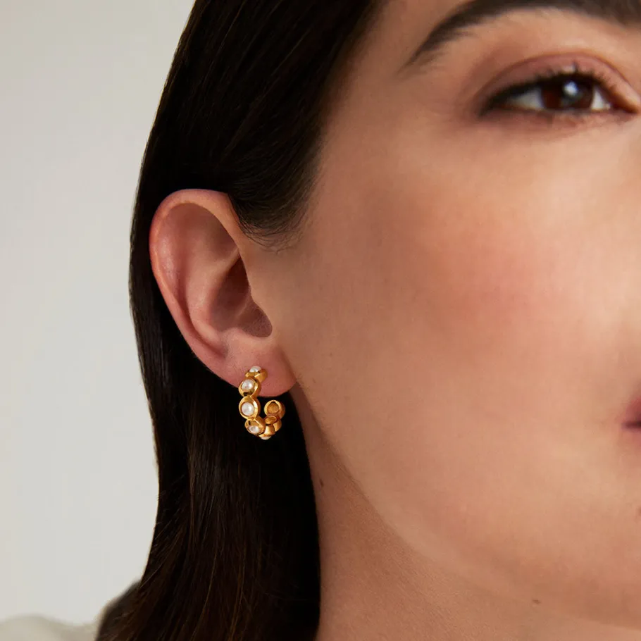 New Eternity Huggie Hoops Hoops | Earrings
