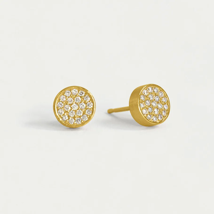 Best 14K Gold Signature Diamond Studs Stud Earrings | Earrings