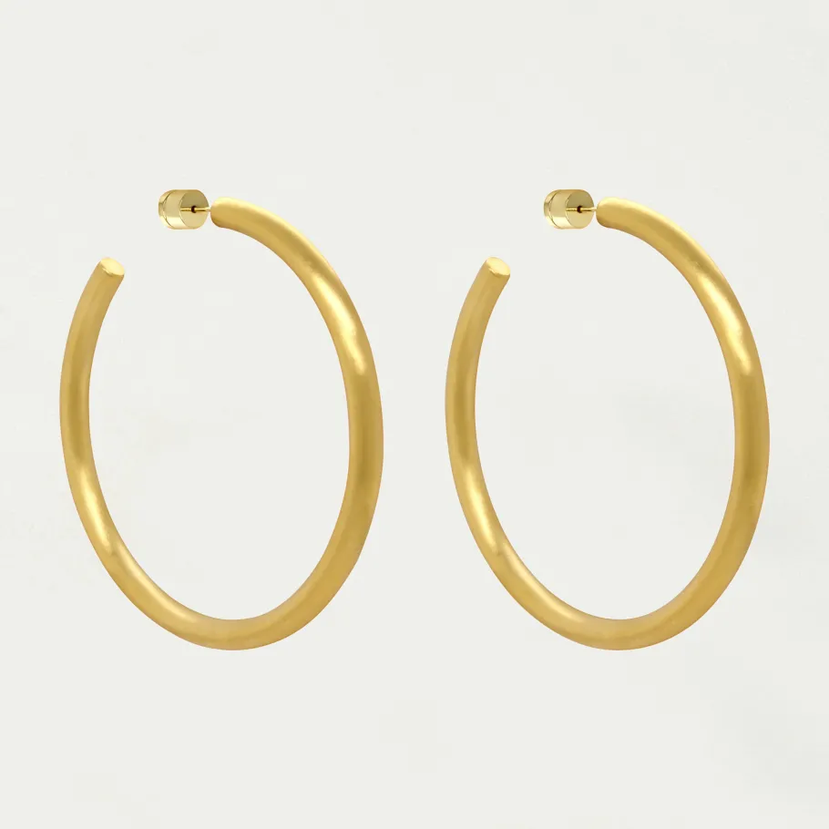 Hot Large Dune Hoops Hoops | Earrings