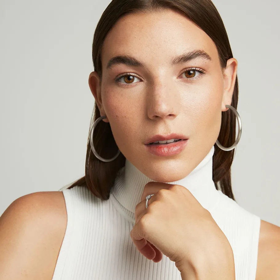 Fashion Large Dune Hoops Hoops | Earrings