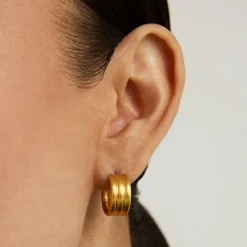 Best Linear Hinged Huggies Earrings