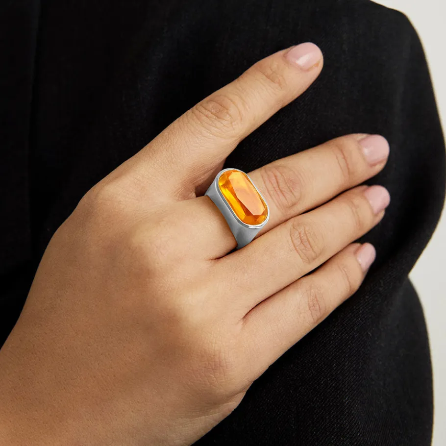 New Mercer Gemstone Statement Ring Rings