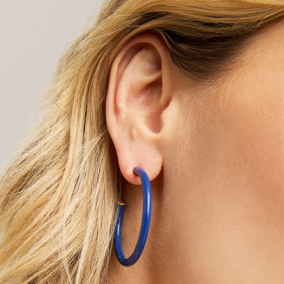 Discount Midi Dune Hoops Hoops | Earrings