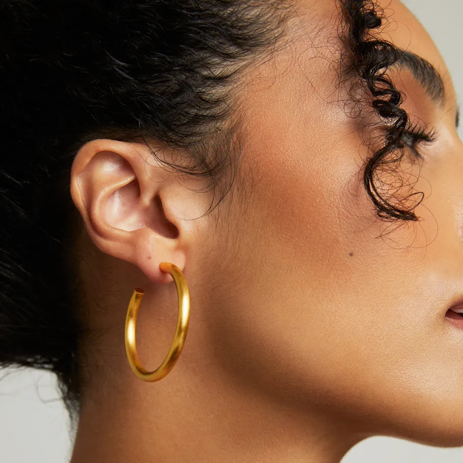 Sale Midi Dune Hoops Hoops | Earrings