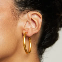 Sale Midi Dune Hoops Hoops | Earrings