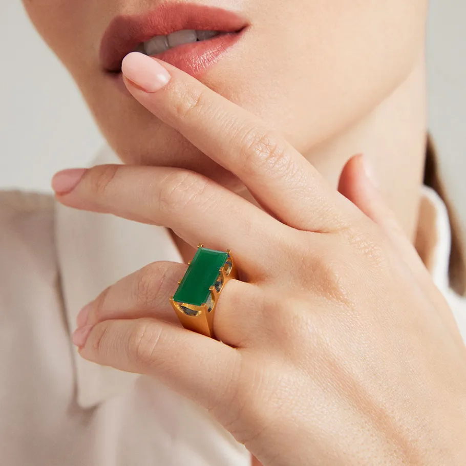 Clearance Mini Castle Ring Stacking Rings