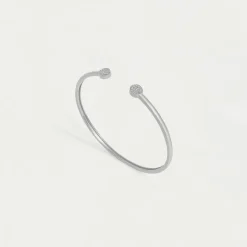 New Mirabeau Pavé Open Bangle Bracelet Bracelets