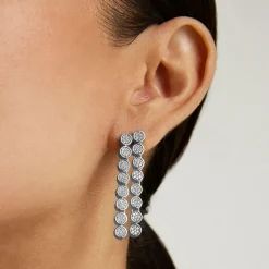 Hot Mirabeau Pavé Statement Drop Earrings Statement Earrings | Earrings