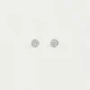 Outlet Mirabeau Pavé Studs Earrings