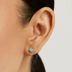 Outlet Mirabeau Pavé Studs Earrings