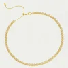 Outlet Mirabeau Pavé Tennis Necklace Chain Necklaces | Necklaces
