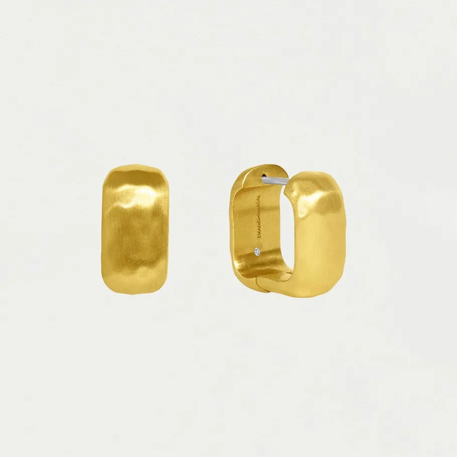 Outlet Nomad Square Huggie Hoops Earrings