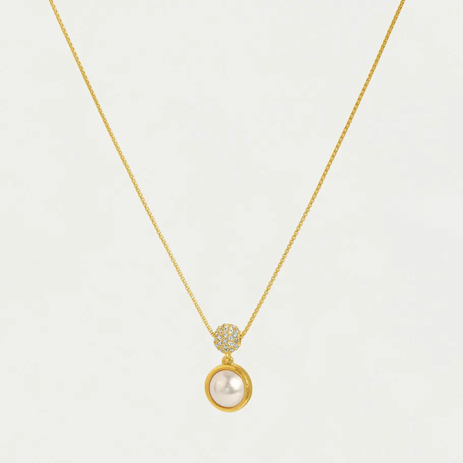 New Pavé Pearl Necklace Necklaces | Earrings