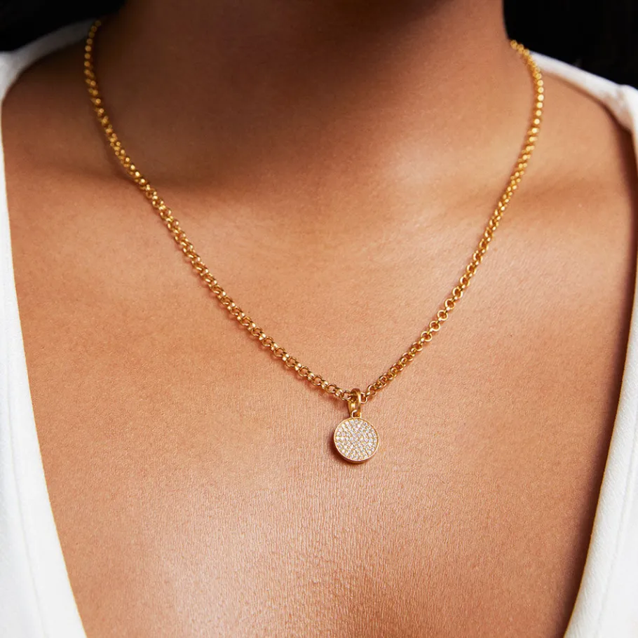 Clearance Petit Pavé Knockout Pendant Pendants | Necklaces