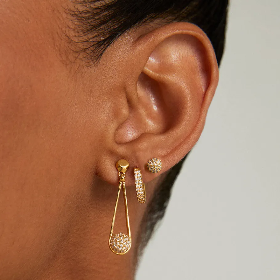 Hot Petit Pavé Mini Ball Studs Stud Earrings | Earrings