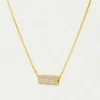 New Petit Pavé Mini Tube Necklace Pendants | Necklaces