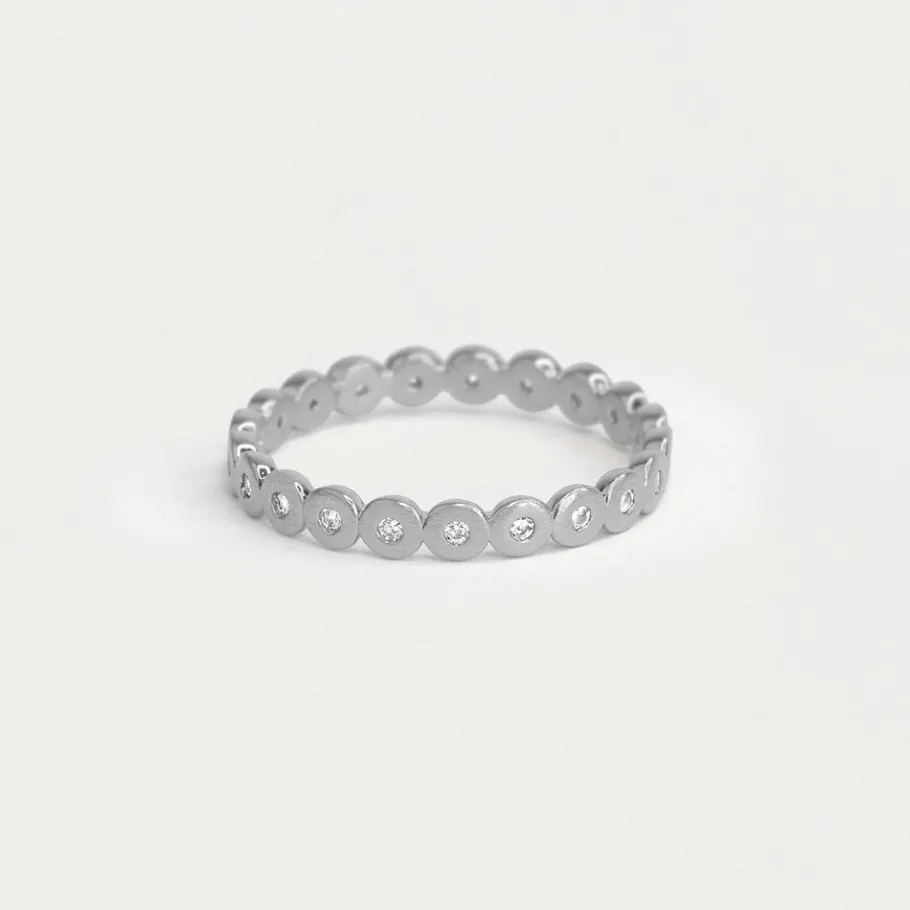 Best Petit Pavé Simple Stacking Ring Stacking Rings | Rings