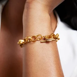Best Petit Pavé Statement Chain Bracelet Chain Bracelets | Bracelets