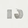 New Petit Pavé Thick Huggie Hoops Hoops | Earrings