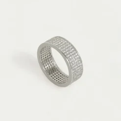 Sale Petit Pavé Thick Stacking Ring Stacking Rings | Rings