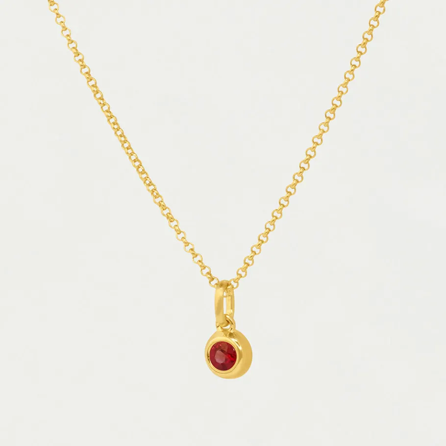 Best Round Birthstone Necklace Personalized Charms & Pendants | Pendants