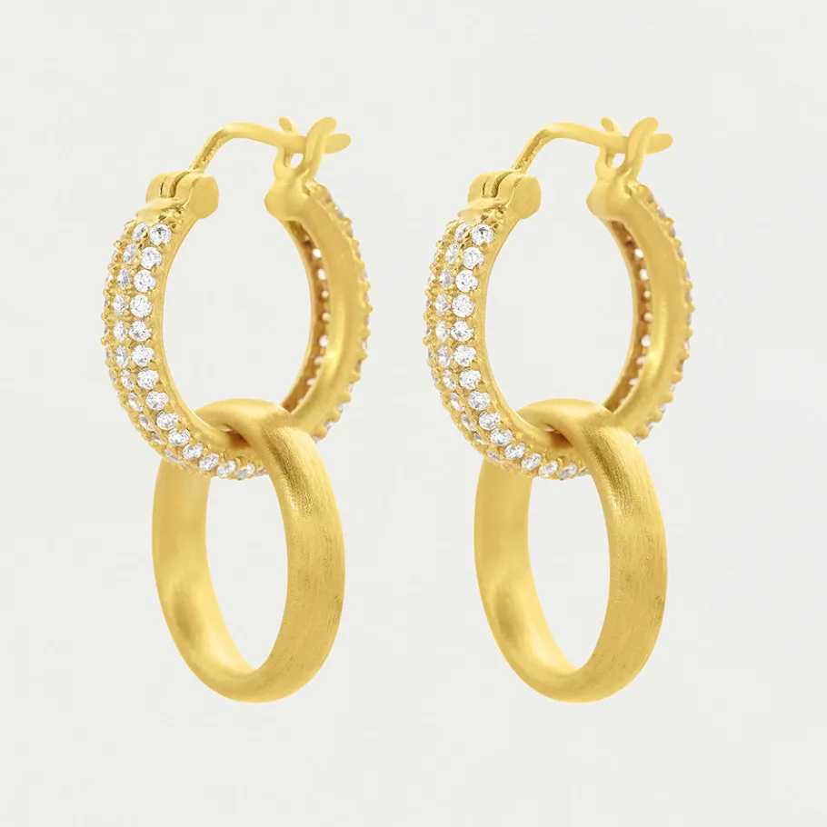 Hot Signature Pavé Huggie Hoops Hoops | Earrings