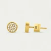 Fashion Signature Pavé Knockout Studs Stud Earrings | Earrings