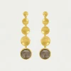 Best Sol Statement Gemstone Drop Earrings Drop Earrings | Statement Earrings